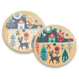 Ravensburger Malen nach Zahlen Wooden 1 St. Winterruhe