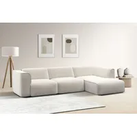 Raum.Id Ecksofa Merid jederzeit durch Module erweiterbar für individuelle Zusammenstellung, beige