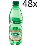 48x Uliveto Acqua Minerale Effervescente Naturale Mineralwasser sprudelnd 0,5Lt