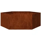 vidaXL Pflanzkübel 138 x 120 x 45 cm Grau