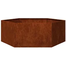 vidaXL Pflanzkübel 138 x 120 x 45 cm Grau
