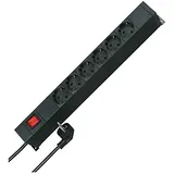 Kopp Steckdosenleiste 2 m Schwarz 1 St.