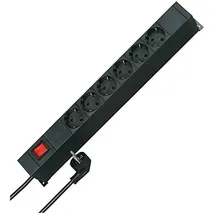Kopp Steckdosenleiste 2 m Schwarz 1 St.