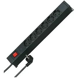 Kopp Steckdosenleiste 2 m Schwarz 1 St.