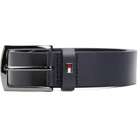 Tommy Hilfiger Herrengürtel Leder 3,5 cm Blau 110