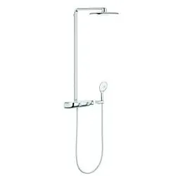 Grohe Rainshower Smartcontrol 360 Mono Duschsystem 26361LS0, moon white, mit Thermostat