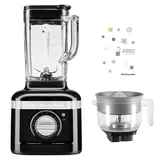 KitchenAid K400 Standmixer Saftpaket - Onyx Schwarz