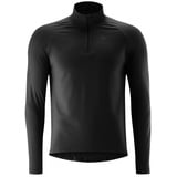 Gonso Radtrikot »Essential Jersey Longsleeve M«, Herren Fahrradtrikot langarm, Midlayer Trikot, Gr. M, schwarz, , 72413221-M