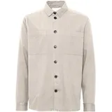 !Solid Langarmhemd Beige XL
