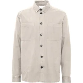 !Solid Langarmhemd Beige XL