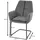 MCW Freischwinger, Anthrazit, Textil, 60x89x61 cm, Esszimmer, Stühle, Schwingstühle