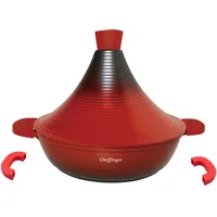 Cheffinger Aluguss Tajine 28 cm rund