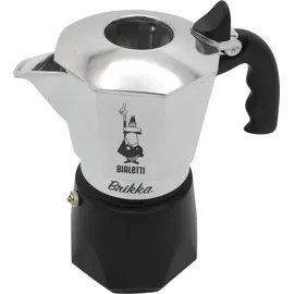 Bialetti Brikka 0,17 l 4 Tassen Schwarz