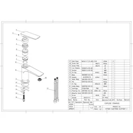 SANITOP-WINGENROTH Orva Waschtischarmatur Chrom
