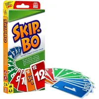 Mattel Games 52370 Skip-Bo Kartenspiel und Familienspiel geeignet für 2 - 6 ...