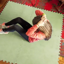 Gre Schwimmbadbodenschutz 4,5 mm grün 81 x 81 cm