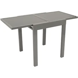 FRG Ausziehtisch 65 bis 130 x 65 x 74 cm Grau