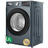 CHiQ Waschmaschine SPACE PRO, 8 kg, 1400 U/min, Anti-Allergie-Dampf-Programm, 12-Jahres-Garantie auf Motor, AI-Wash 8 kg | 60 cm x 84.7 cm x 52 cm