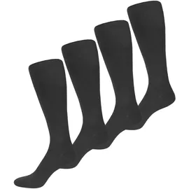 Nur Der Fit & Vital Kniestrümpfe 4er Pack grau 45-47