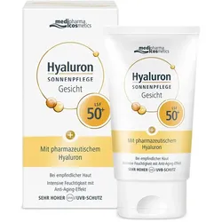 Medipharma Hyaluron Sonnenpflege Gesicht Creme LSF 50 ml