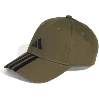 Adidas Bball 3S Cap New Logo, Olive strata/Black, ONE SIZE (OSFM)