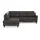 sit&more Ecksofa SIT & MORE "Farö L-Form", grau (anthrazit), B:251cm H:90cm T:187cm, Sofas, Ecksofa, inklusive Federkern, wahlweise mit Bettfunktion und Bettkasten