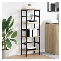 vidaXL Bücherregal Sonoma-Eiche 40 x 29,5 x 115 cm Braun