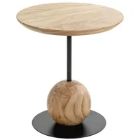 Haku-Möbel HAKU Möbel Beistelltisch Massivholz akazie 40,0 x 40,0