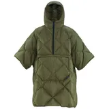 Therm-A-Rest Honcho Poncho Down Jacke (Größe One Size, oliv)