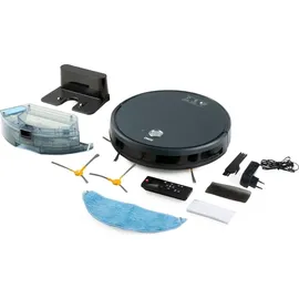 DOMO collection DO7296S Saug-und Wischroboter Schwarz