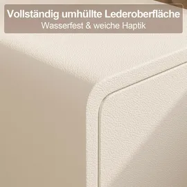 luxuskollektion Nachtschrank 20 x 40 x 50 cm Weiß