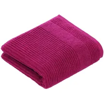 VOSSEN Tomorrow Handtuch 50 x 100 cm cranberry