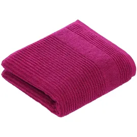 VOSSEN Tomorrow Handtuch 50 x 100 cm cranberry
