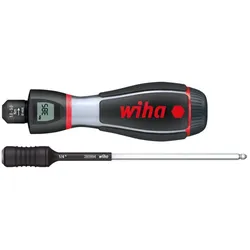 Wiha Drehmoment-Schraubendreher iTorque® mit Digitalskala 1,0-5,0 Nm, 9-44 in.Ibs, 4 mm