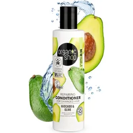 Organic Shop Avocado Repairing Acondicionador Cabello Daado 280ml
