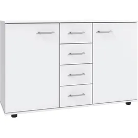 WIMEX Kombikommode Taiga 130 x 83 x 41 cm Weiß