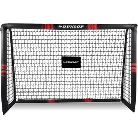 Dunlop Fußballtor Schwarz/Rot 180 x 120 x 60 cm