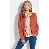 GOLDNER Cardigan aus Baumwolle orange 22