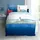 KAEPPEL Lighthouse Marine Blau 155 x 220 cm + 80 x 80 cm