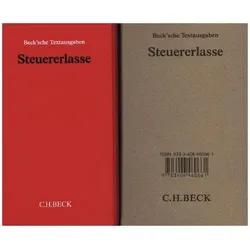 Steuererlasse (ohne Fortsetzungsnotierung). Inkl. 45. Ergänzungslieferung