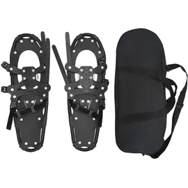 vidaXL 3 in 1 Schneeschuhe Schwarz L