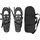 vidaXL 3 in 1 Schneeschuhe Schwarz L