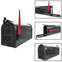 Helo Amerikanischer Briefkasten Schwarz