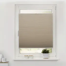 Lichtblick Thermo-Plissee Klemmfix 45 x 130 cm Creme