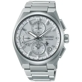 Seiko Herrenuhr Seiko ASTRON Mod. SOLAR GPS Silberfarben