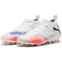 Puma Future 8 Match MG Kinder puma white/puma black/glowing red 34