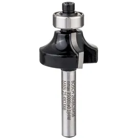Bosch Abrundfräser 6 mm, R1 6,3 mm, D 25,4 mm, L 13,1 mm, G 54 mm