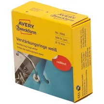 Avery Zweckform Lochverstärker weiß, 500 St.
