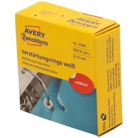 Avery Zweckform Lochverstärker weiß, 500 St.