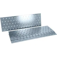 Helpmate – 6 Stück 100x300 mm – Flachverbinder galvanisch